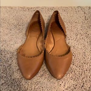 Jack Rogers brown flats size 8- no box